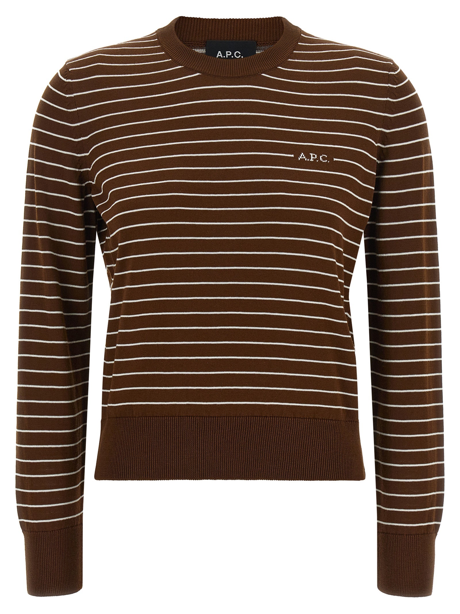 A.P.C. Brown Cotton Women's Cardigan