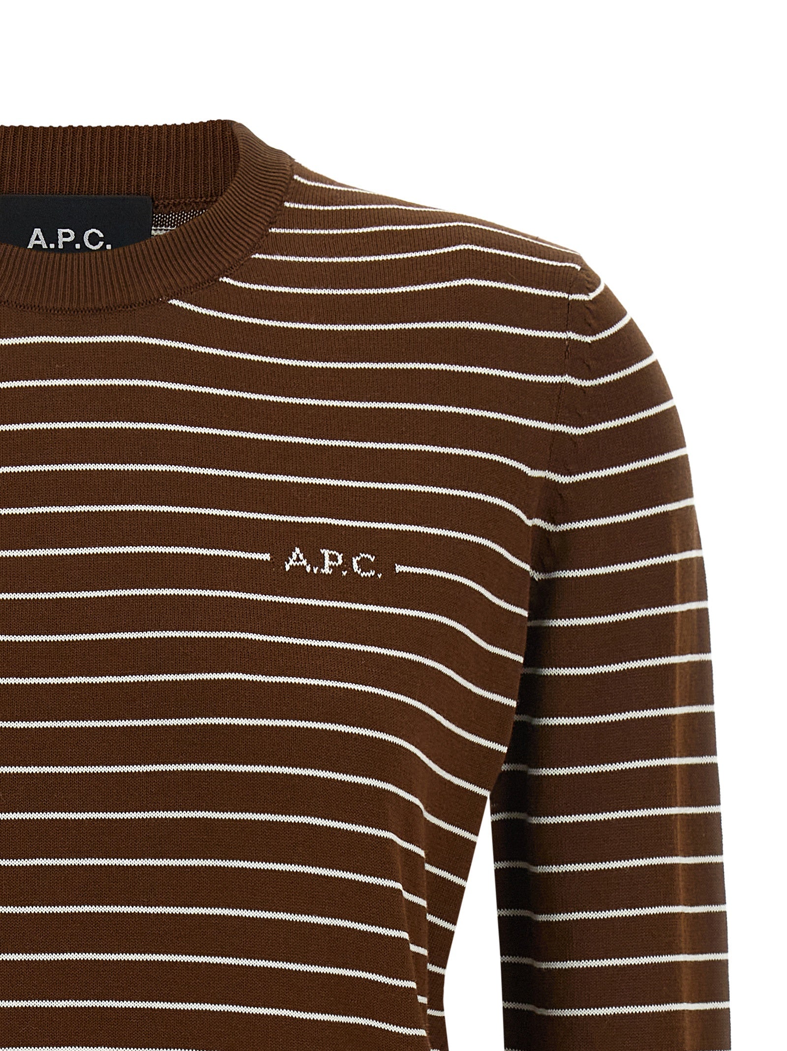 A.P.C. Brown Cotton Women's Cardigan