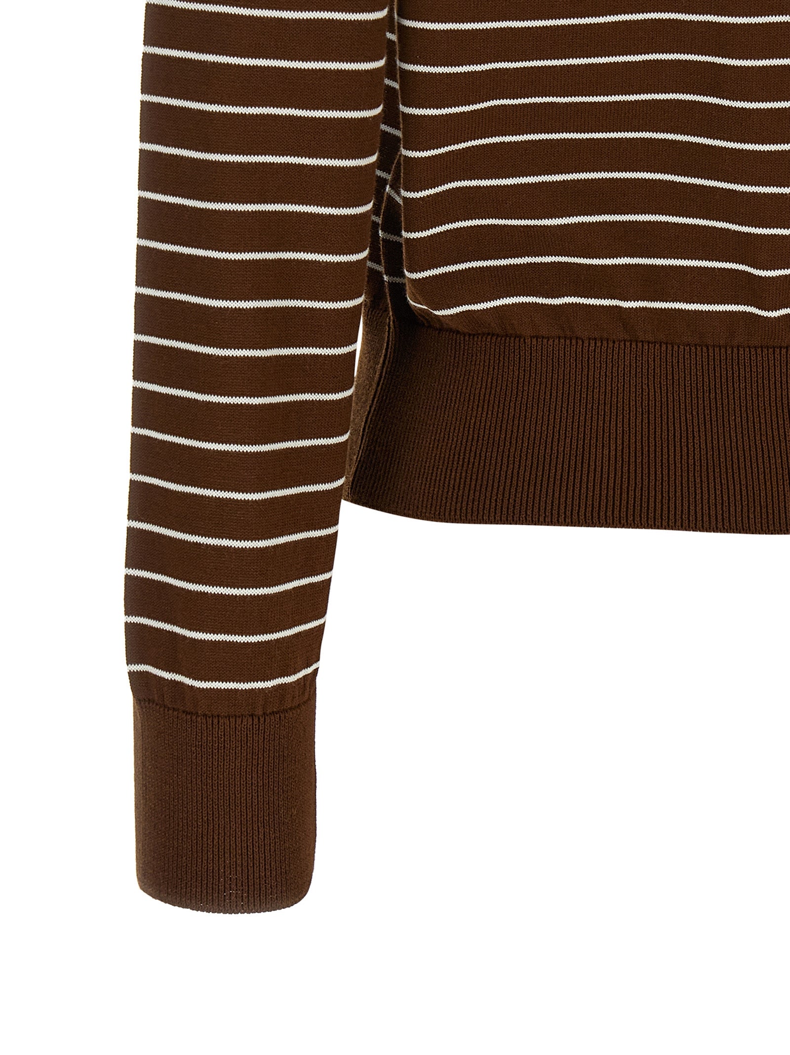 A.P.C. Brown Cotton Women's Cardigan