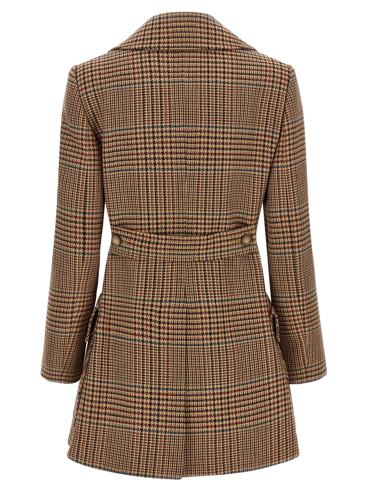 Etro Brown Wool Women's Coat