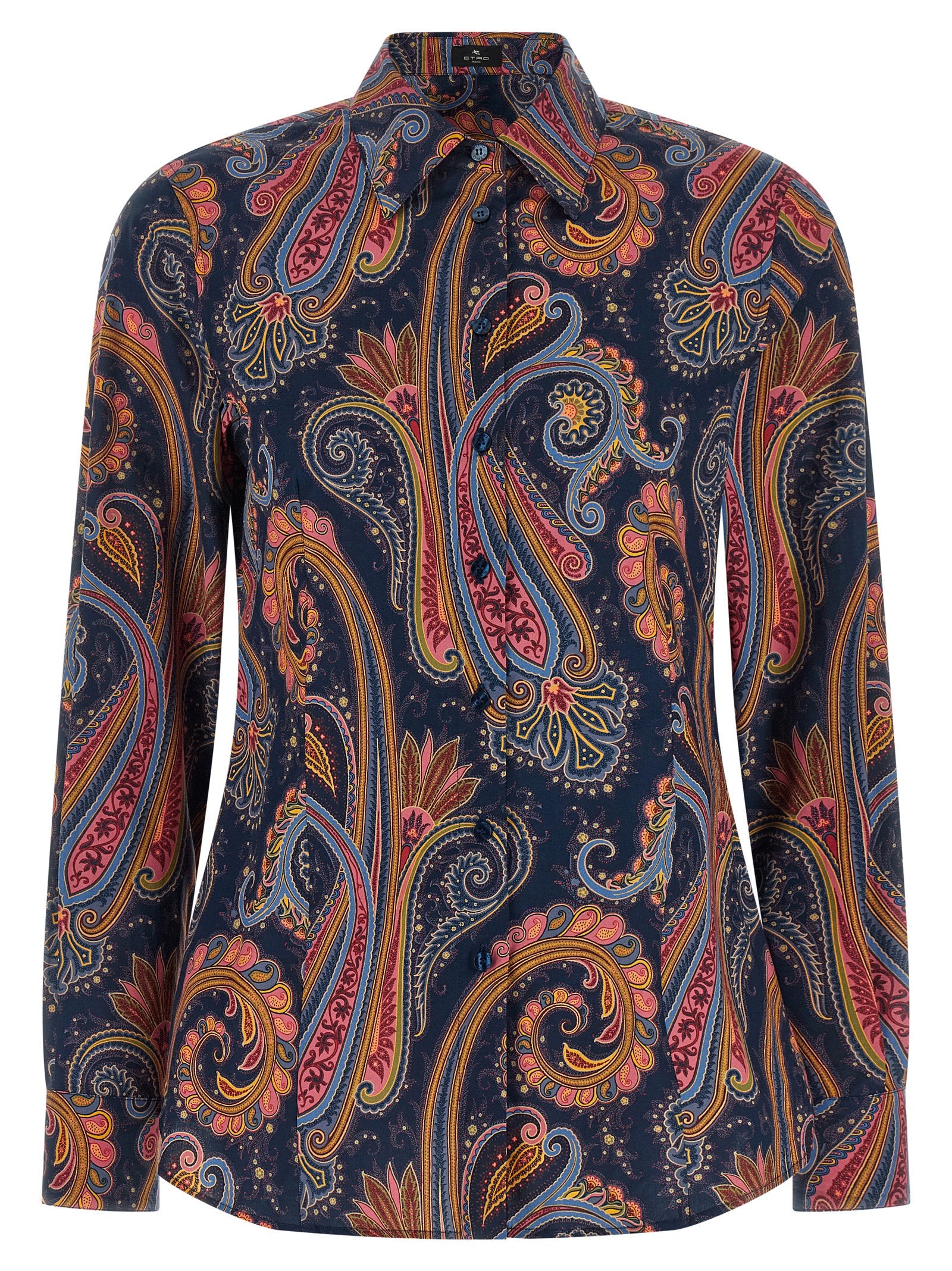 Etro Blue Cotton Women's Blouse