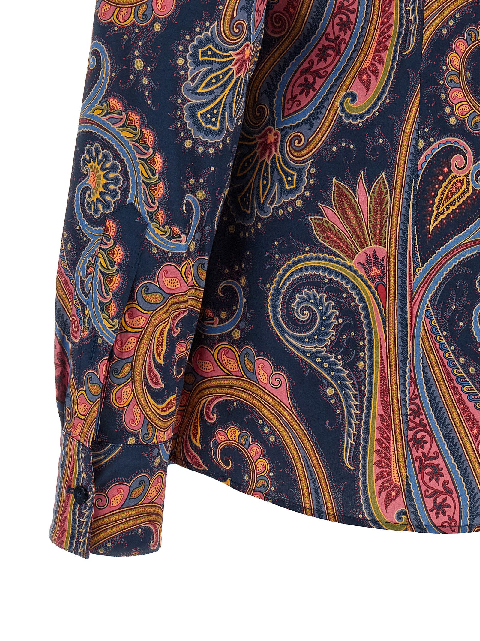 Etro Blue Cotton Women's Blouse