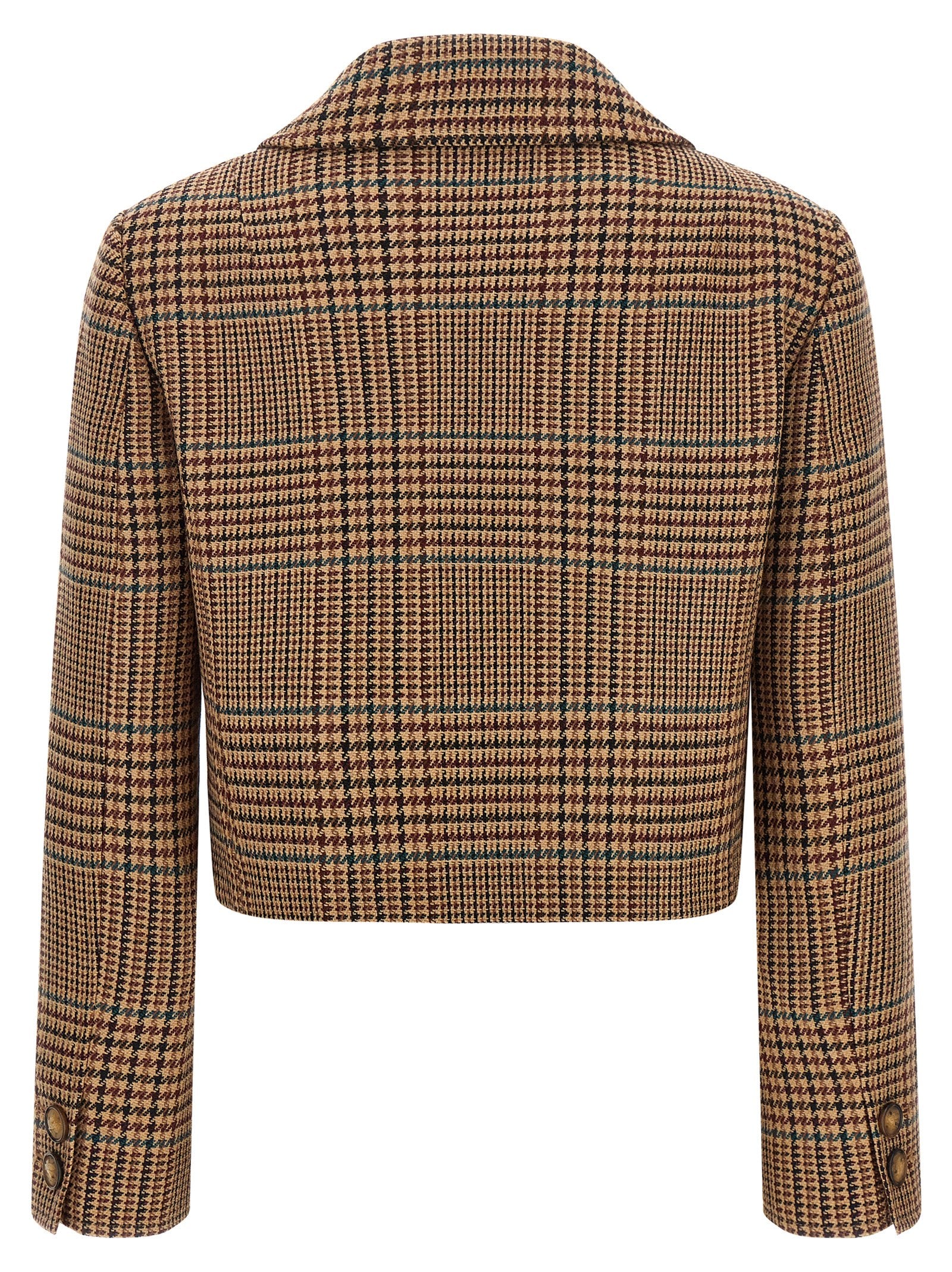 Etro Brown Wool Women's Blazer