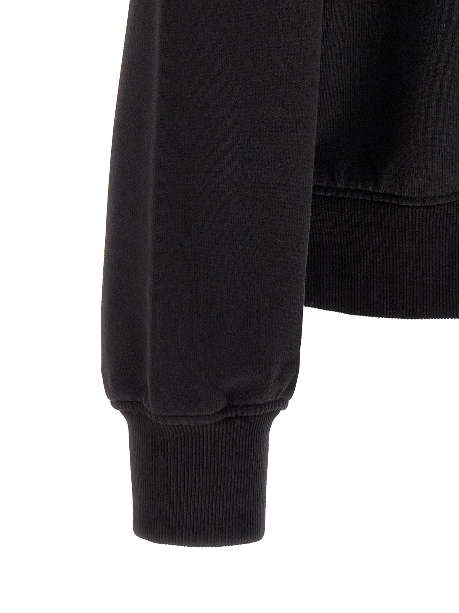 Dolce & Gabbana Black Cotton Men's Sweatshirt