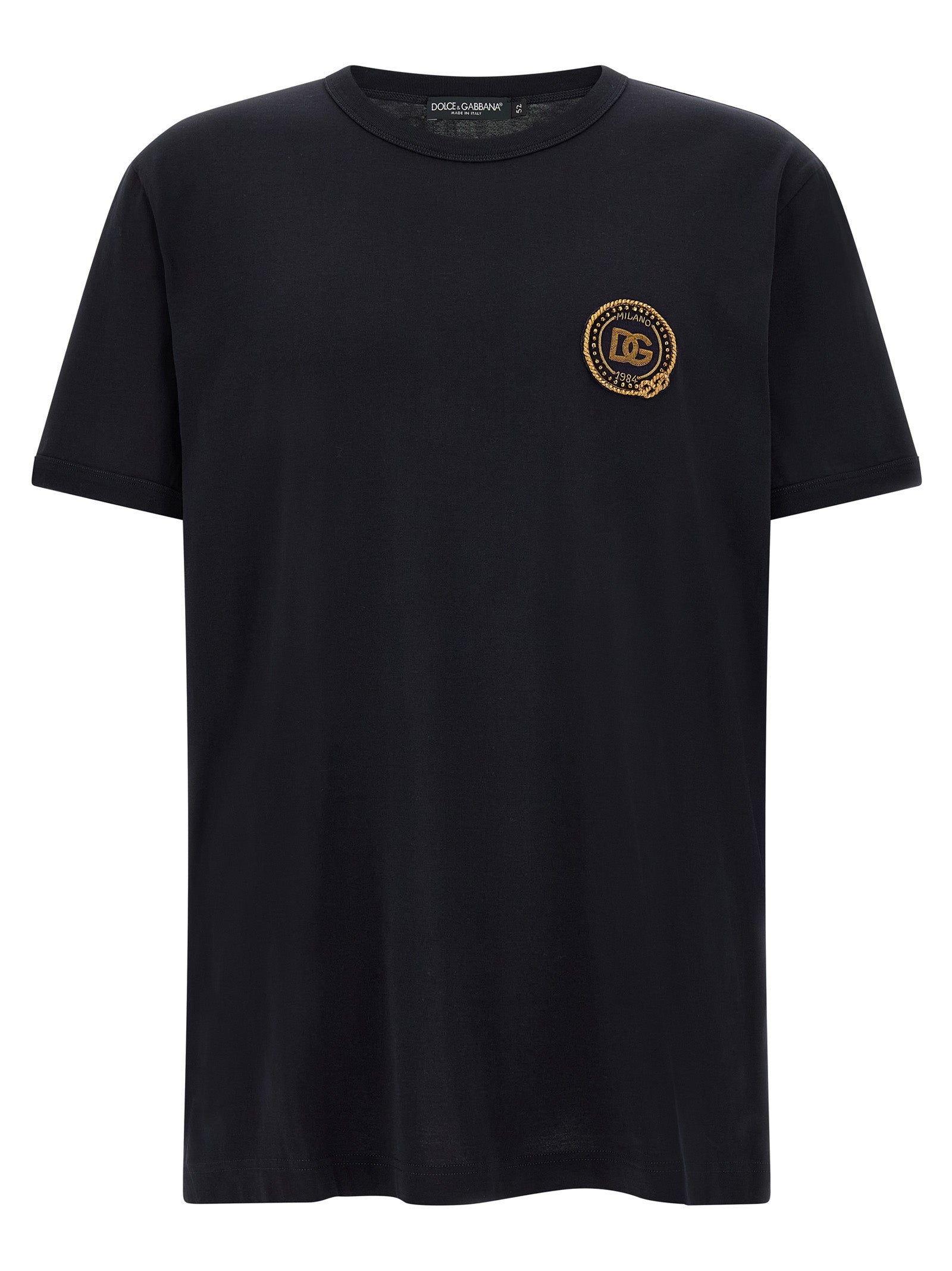 Dolce & Gabbana Blue Cotton Men's T-Shirt
