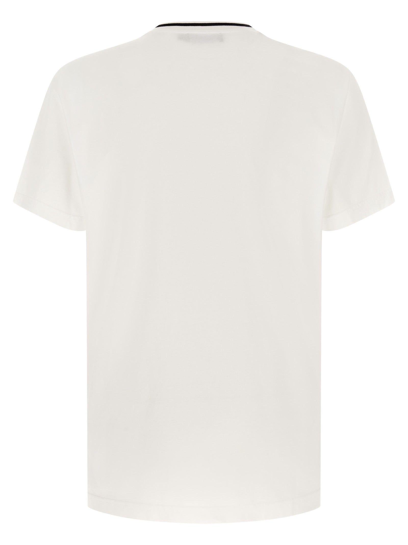 Dolce & Gabbana White Cotton Men's T-Shirt