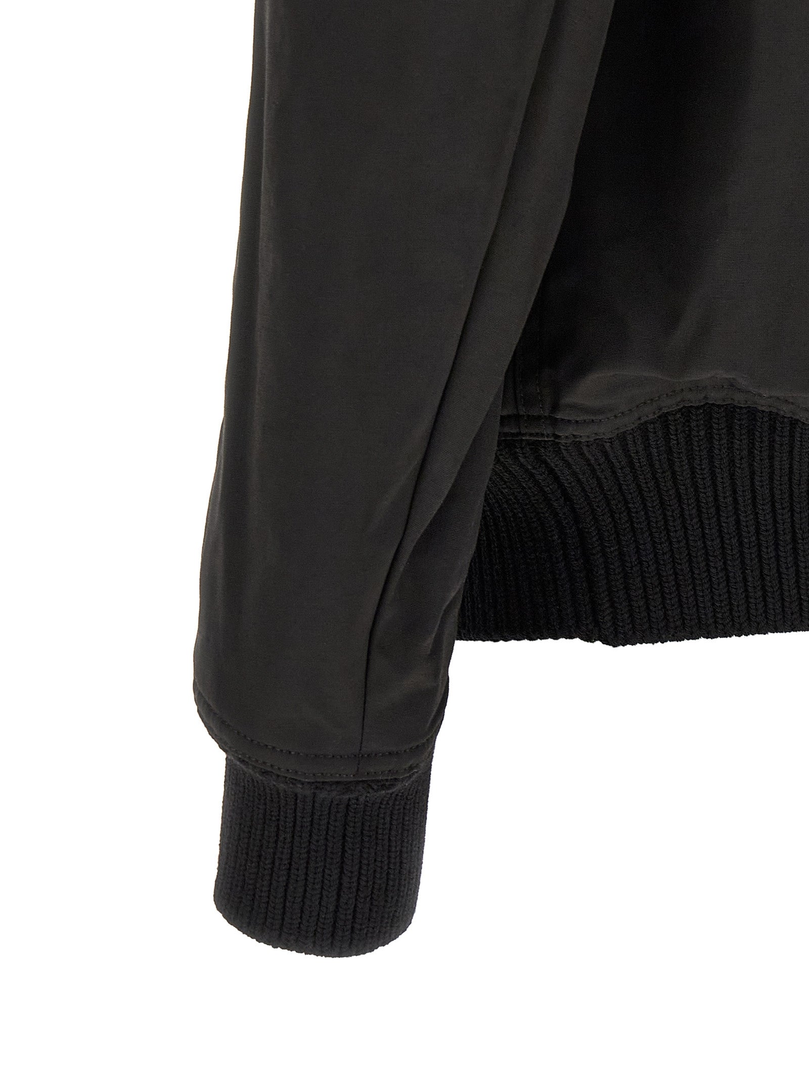 Rick Owens Black Nylon Men's Bomber