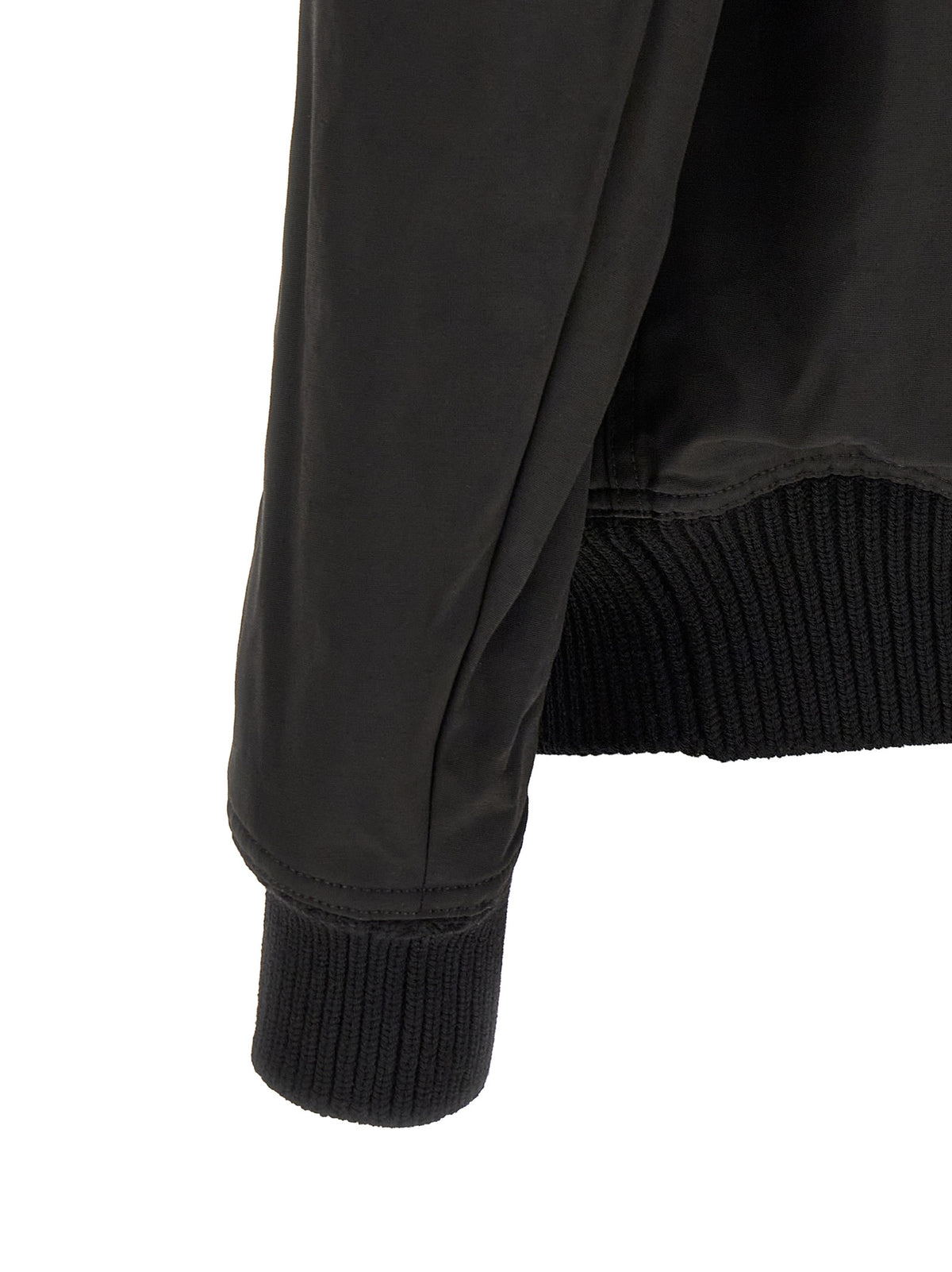 Rick Owens Black Nylon Men's Bomber