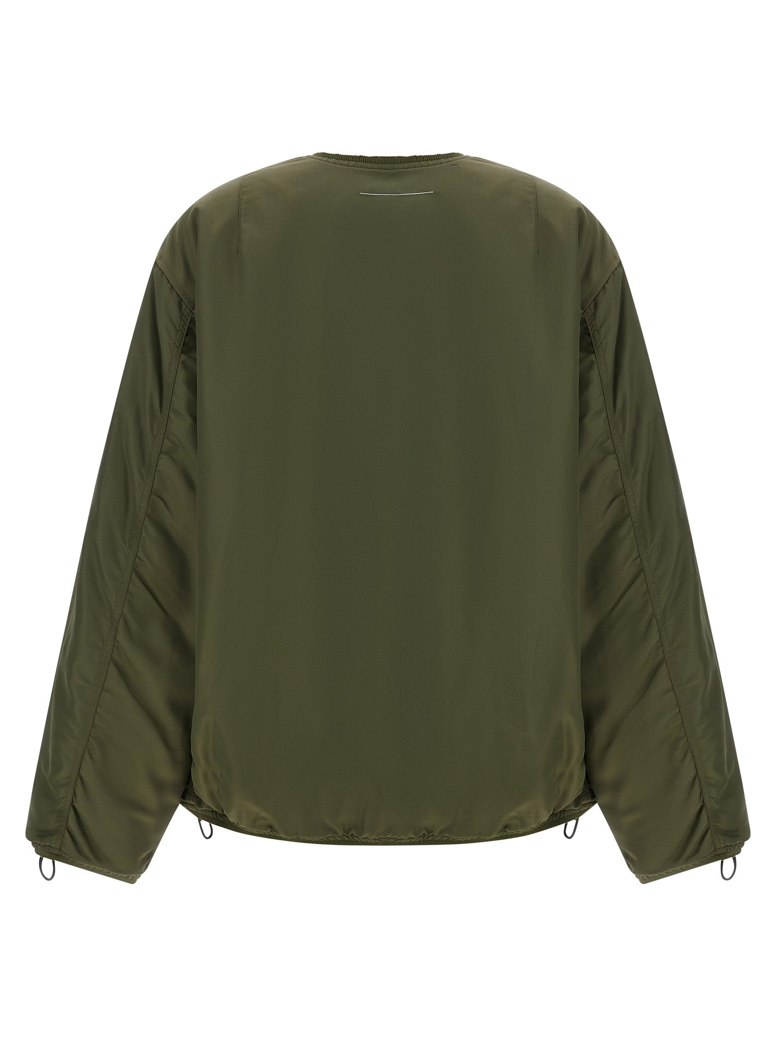 MM6 Maison Margiela Bicolor Polyamide Women's Bomber