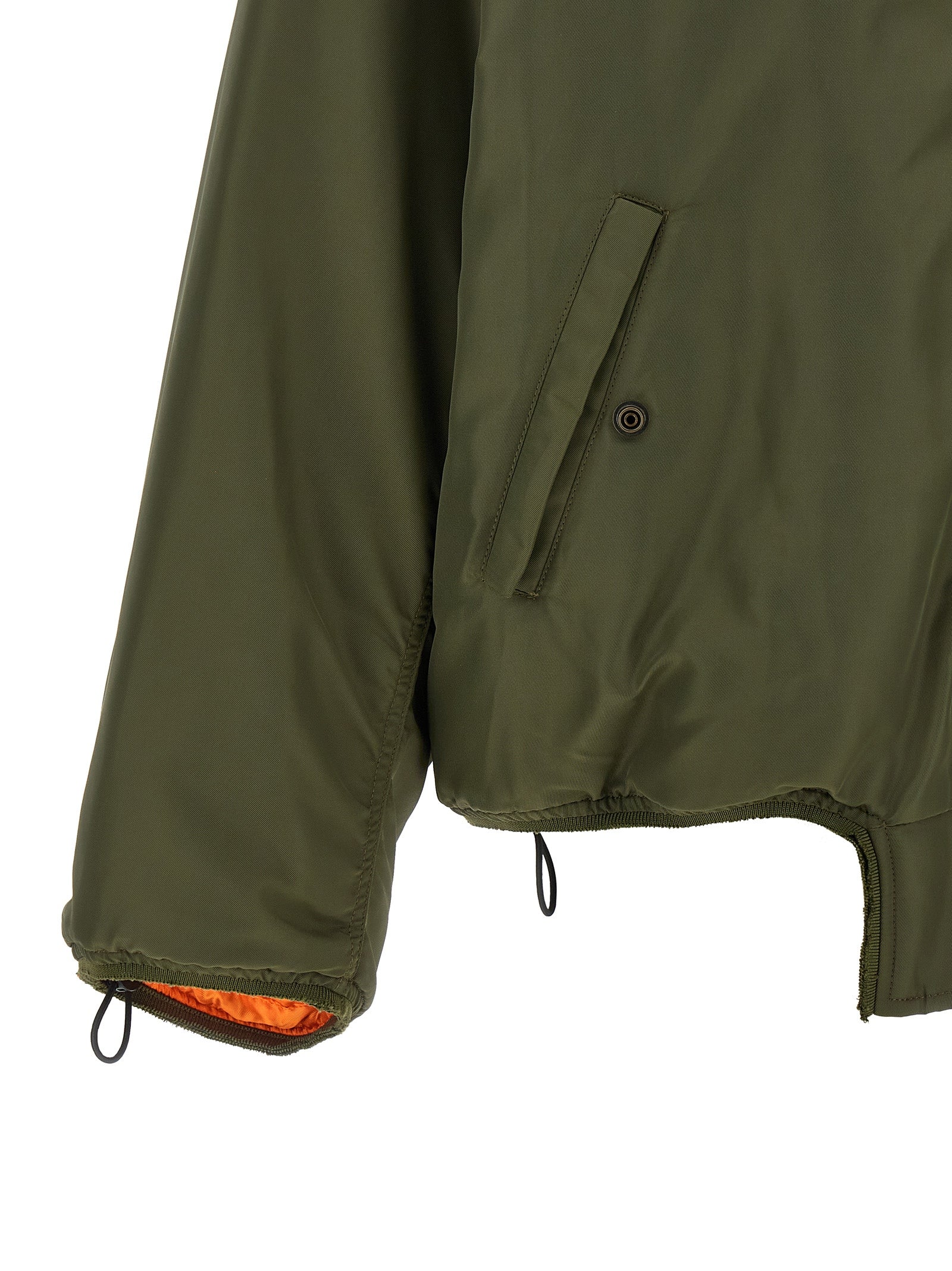 MM6 Maison Margiela Bicolor Polyamide Women's Bomber