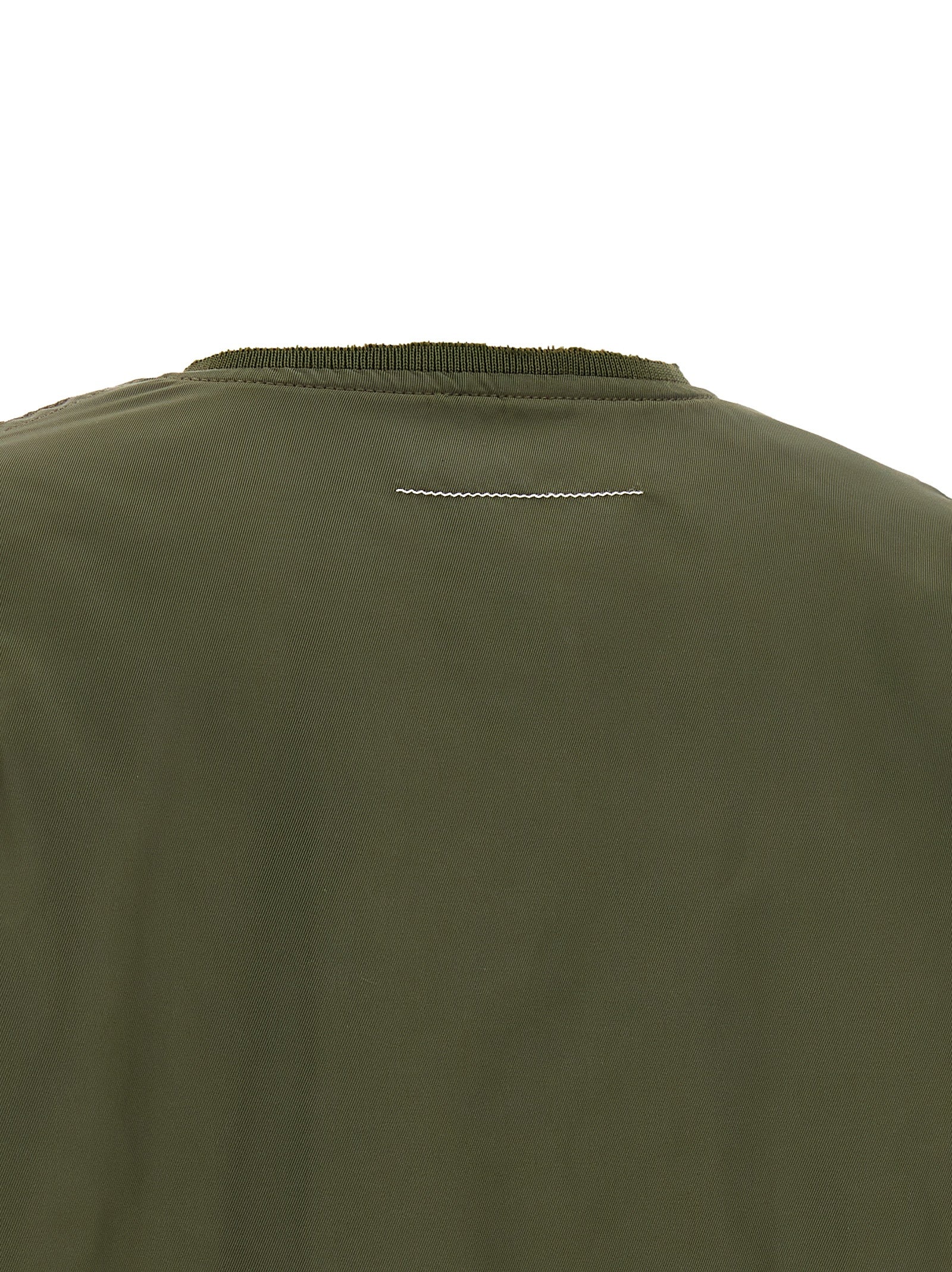MM6 Maison Margiela Bicolor Polyamide Women's Bomber