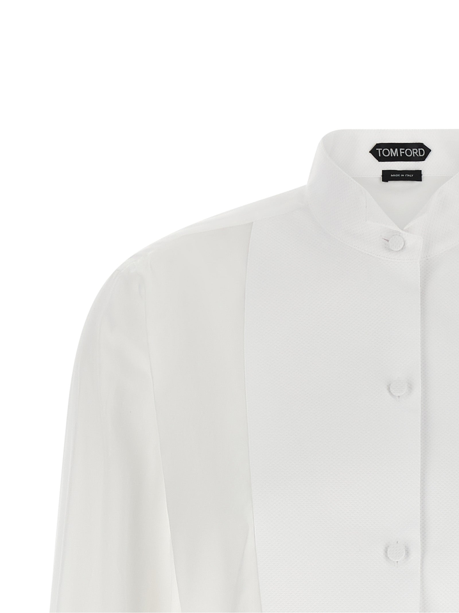 Tom Ford White Cotton Women's Blouse