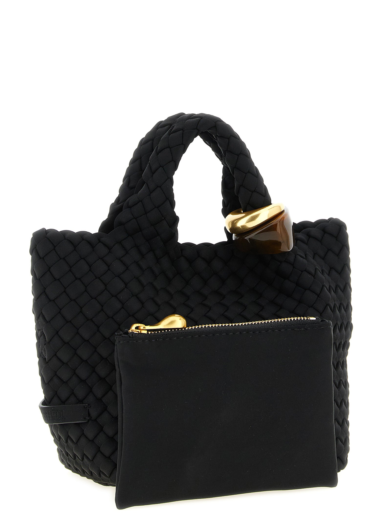 NAGHEDI Black Nylon Women's Handbag