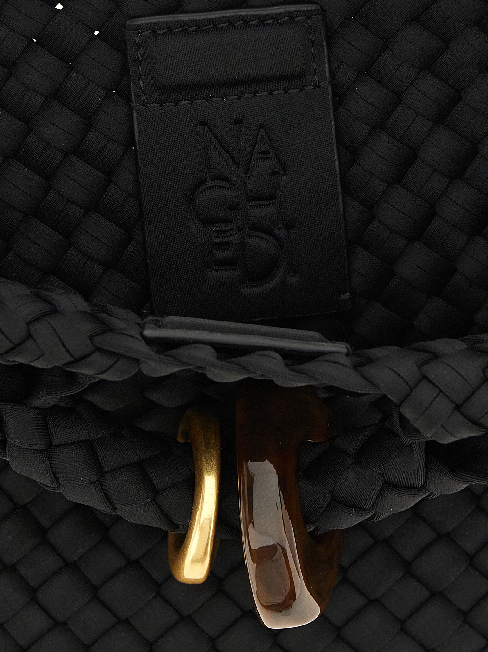 NAGHEDI Black Nylon Women's Handbag