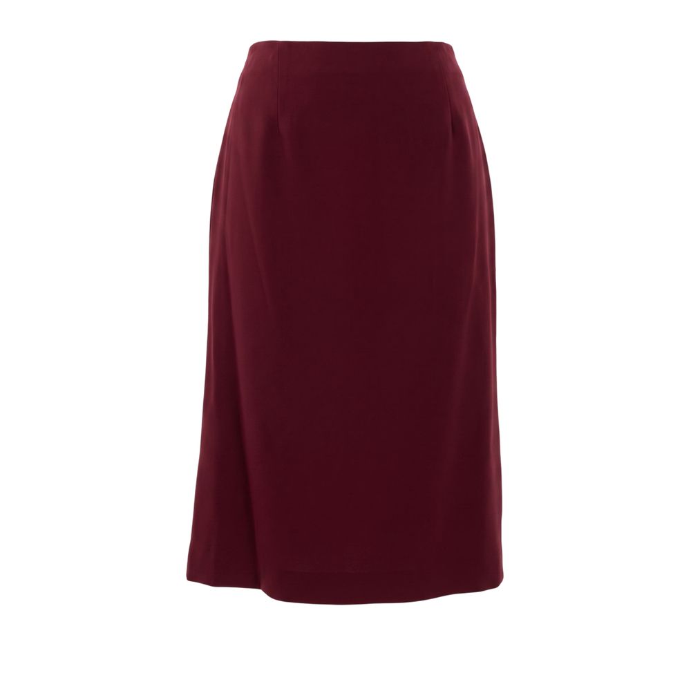 Trussardi Red Acetate Women Women's Skirt
