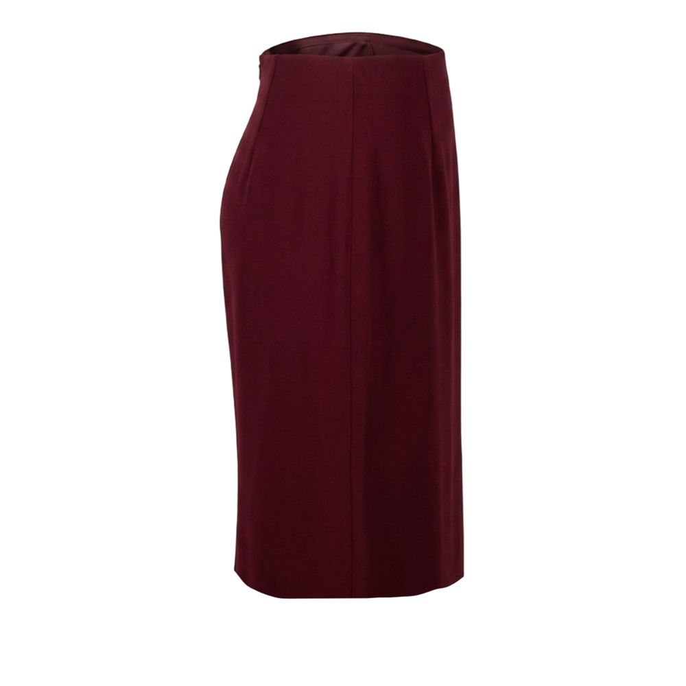 Trussardi Red Acetate Women Women's Skirt