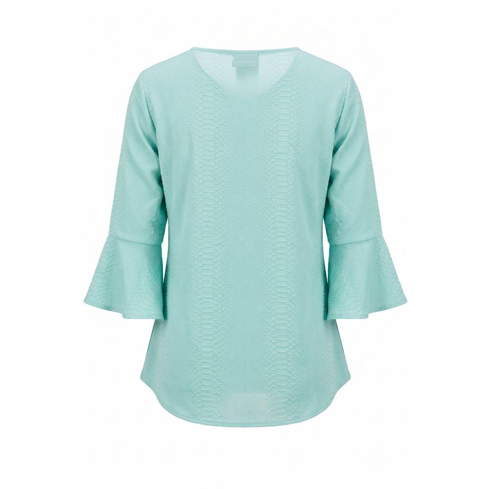 Trussardi Light Blue Cotton Women Women's Shirt