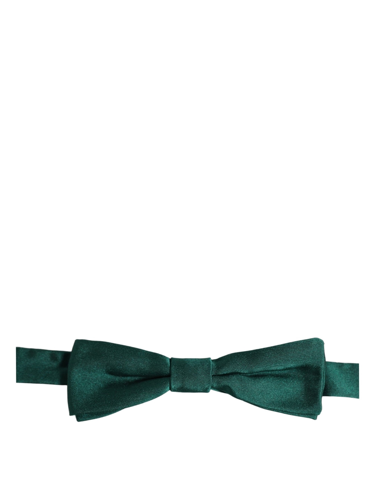 Dolce & Gabbana Men Green 100% Silk Adjustable Neck Papillon Bow Men's Tie