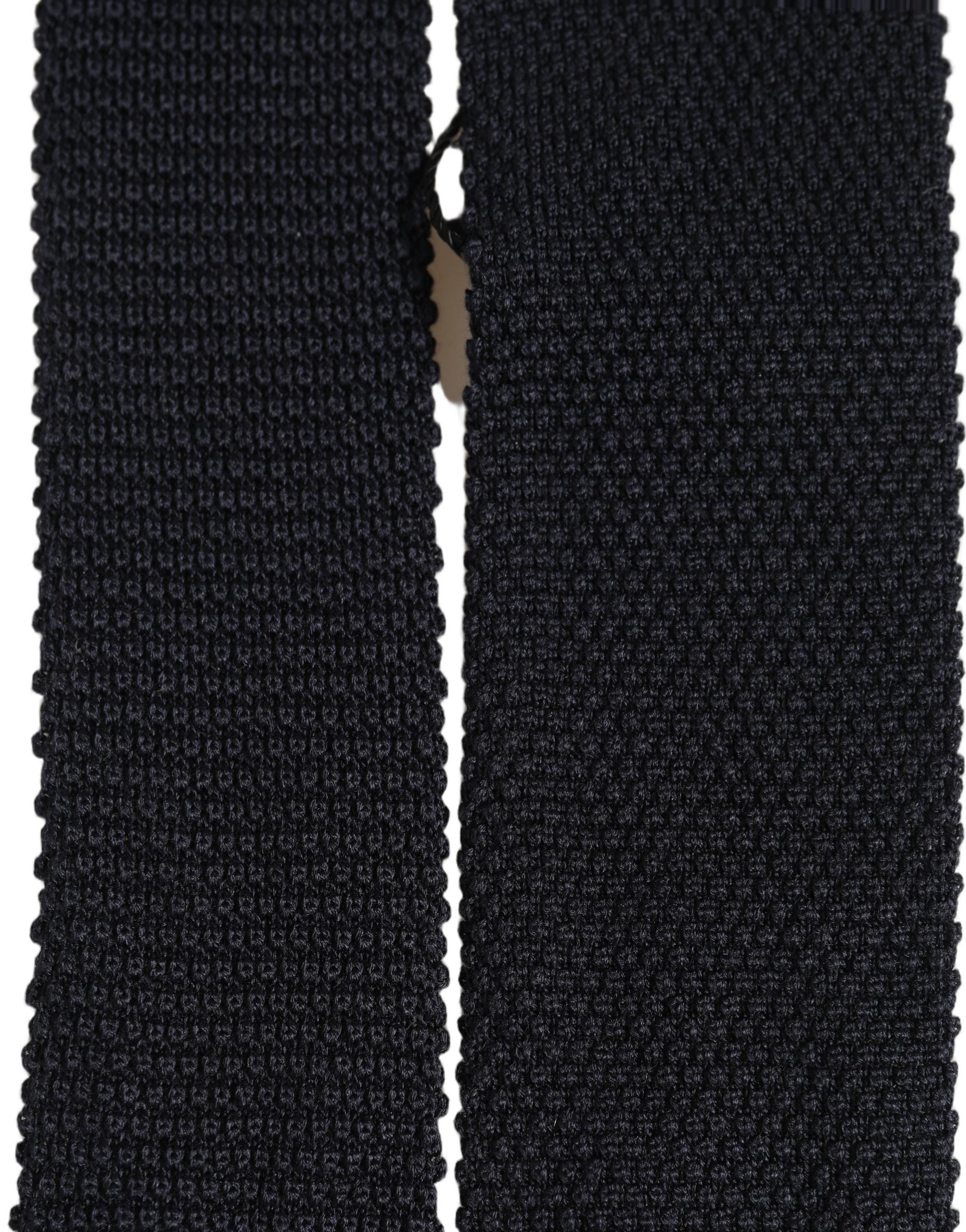 Dolce & Gabbana Men Dark Blue 100% Silk Adjustable Men Men'sd NeckMen's Men's Tie