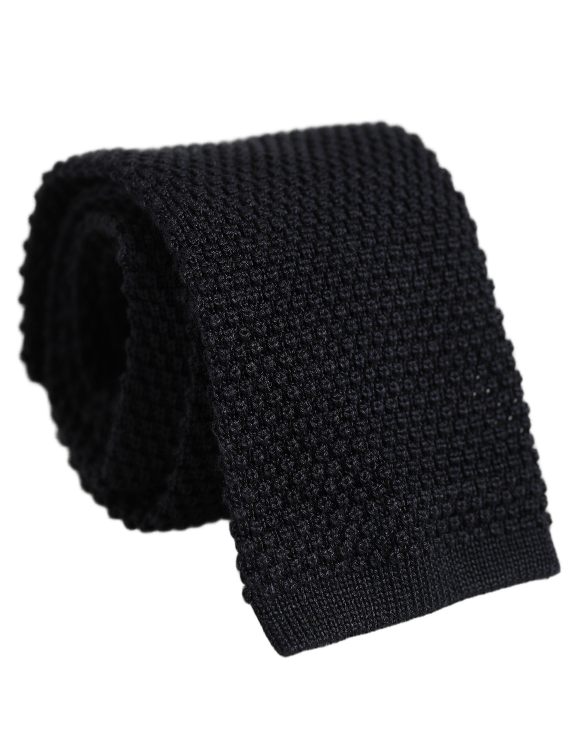 Dolce & Gabbana Men Dark Blue 100% Silk Adjustable Men Men'sd NeckMen's Men's Tie