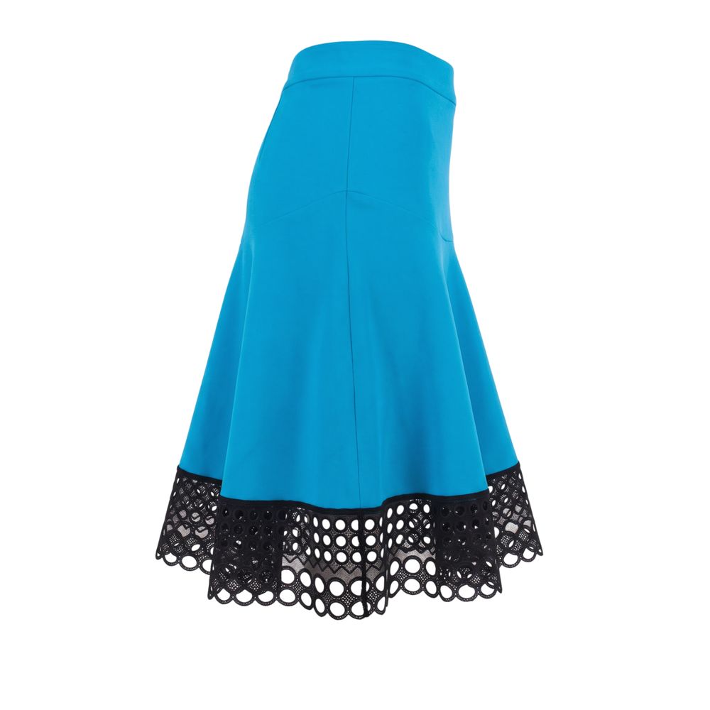 Trussardi Blue Acetate Women Women's Skirt