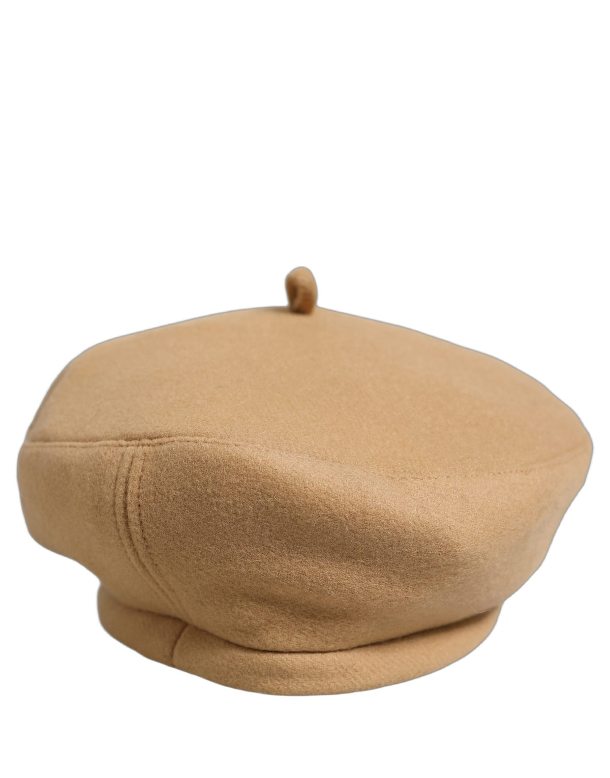 Dolce & Gabbana Beige Wool French Style Beret Capello Women's Hat