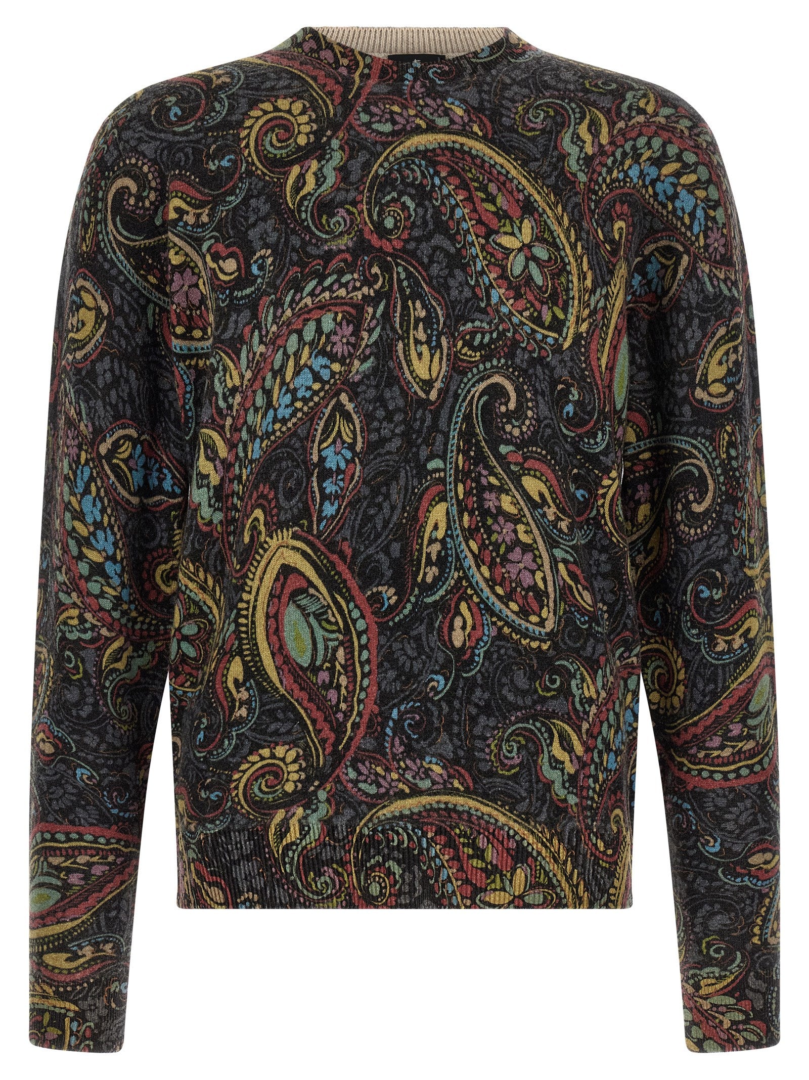 Etro Multicolor Wool Men's Cardigan