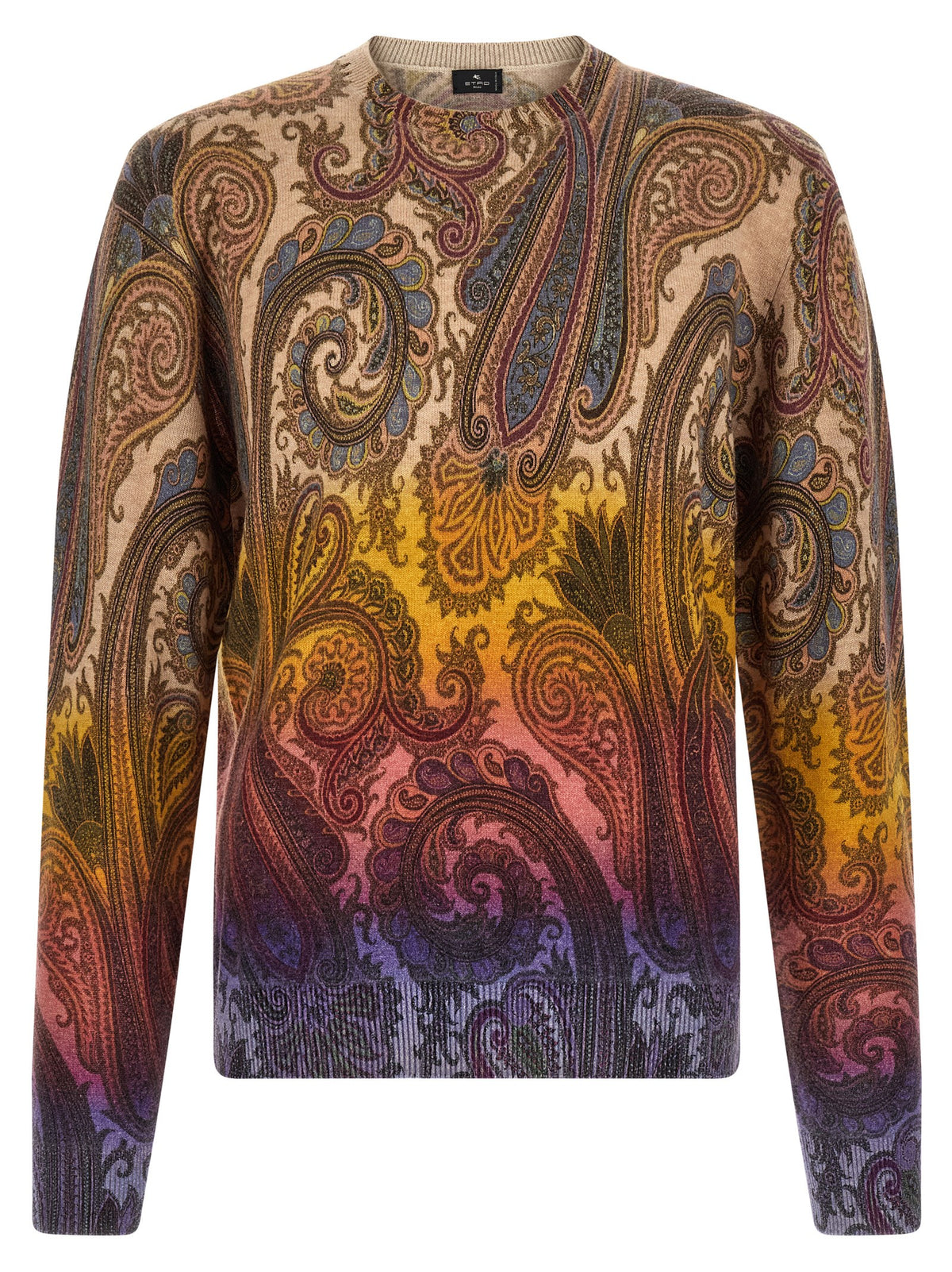Etro Multicolor Wool Men's Cardigan