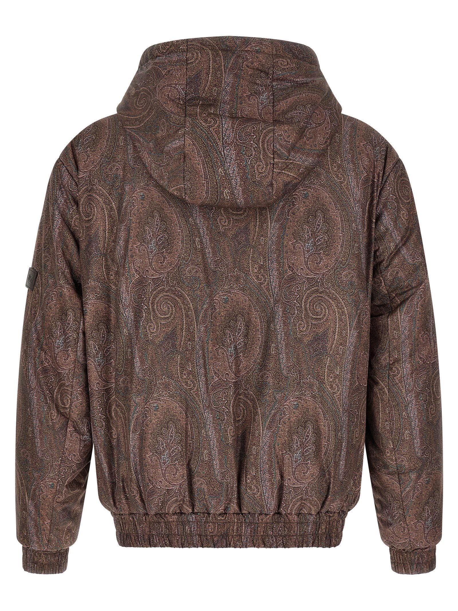 Etro Brown Polyester Men's Bomber