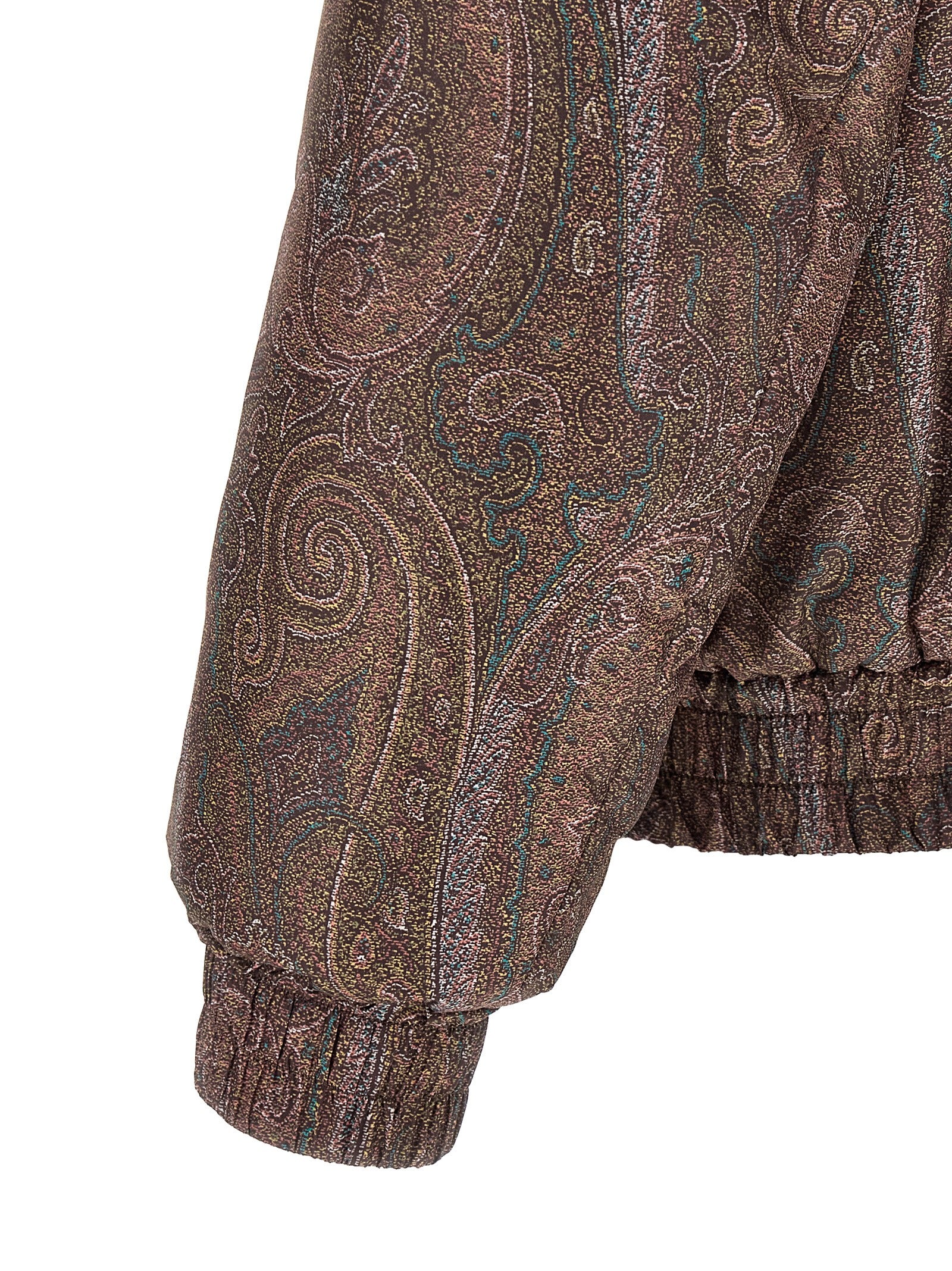Etro Brown Polyester Men's Bomber