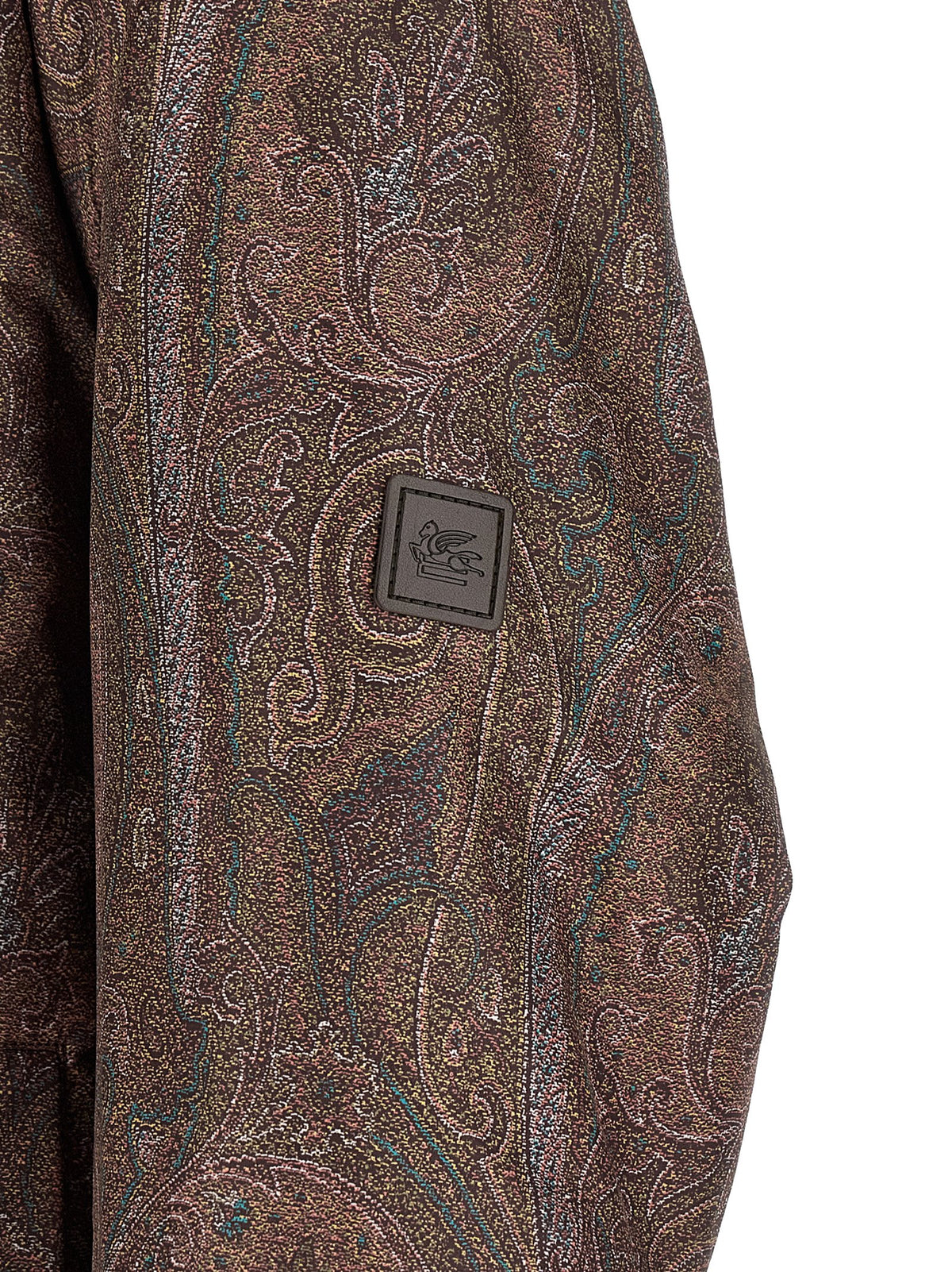 Etro Brown Polyester Men's Bomber