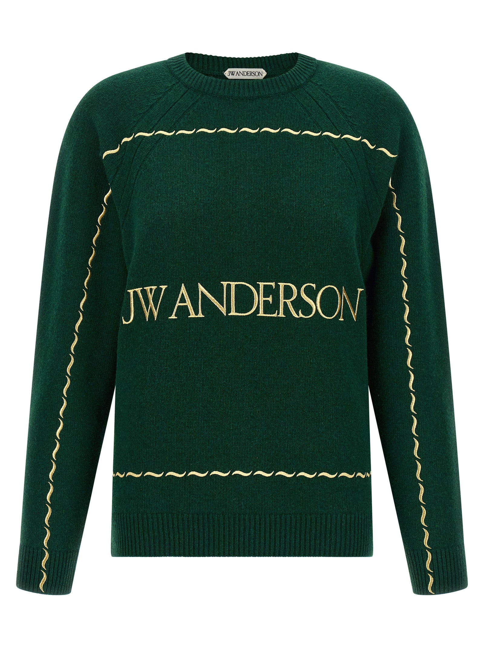 J.W.Anderson Bicolor Wool Women's Cardigan