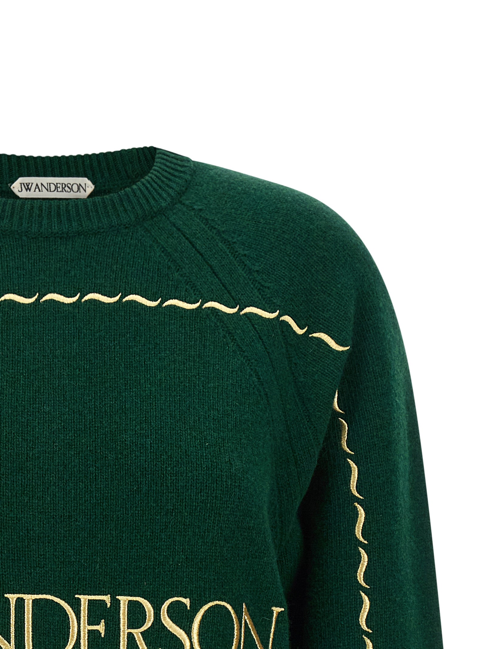 J.W.Anderson Bicolor Wool Women's Cardigan