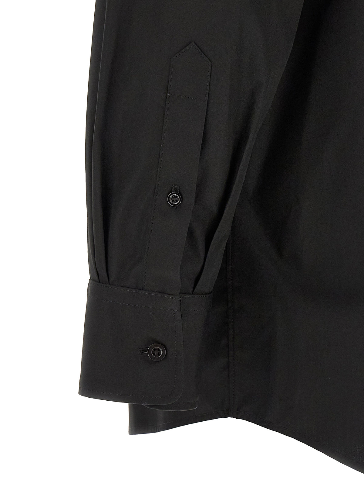 Maison Margiela Black Cotton Men's Blouse