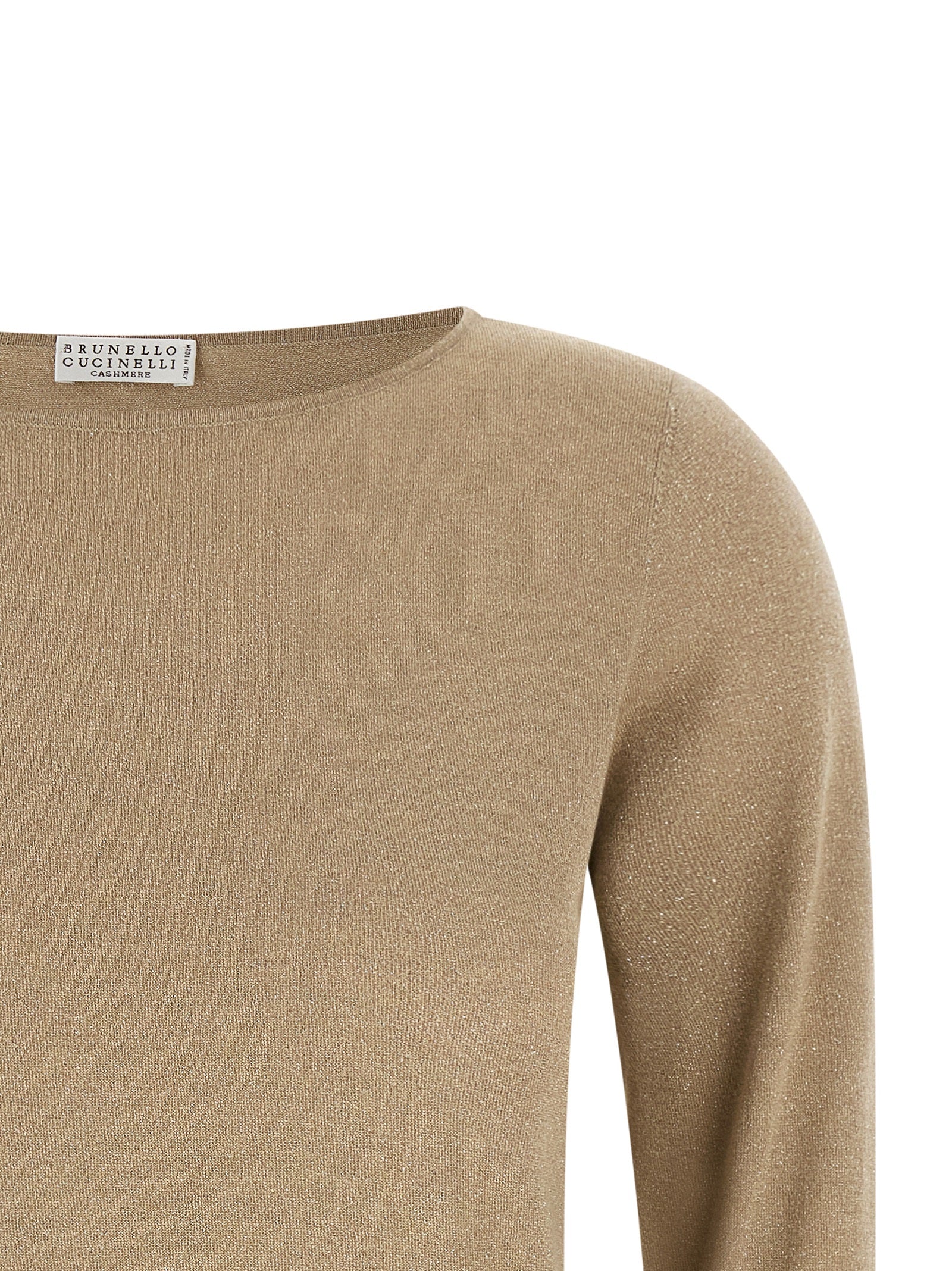 Brunello Cucinelli Beige Cashmere Women's Cardigan