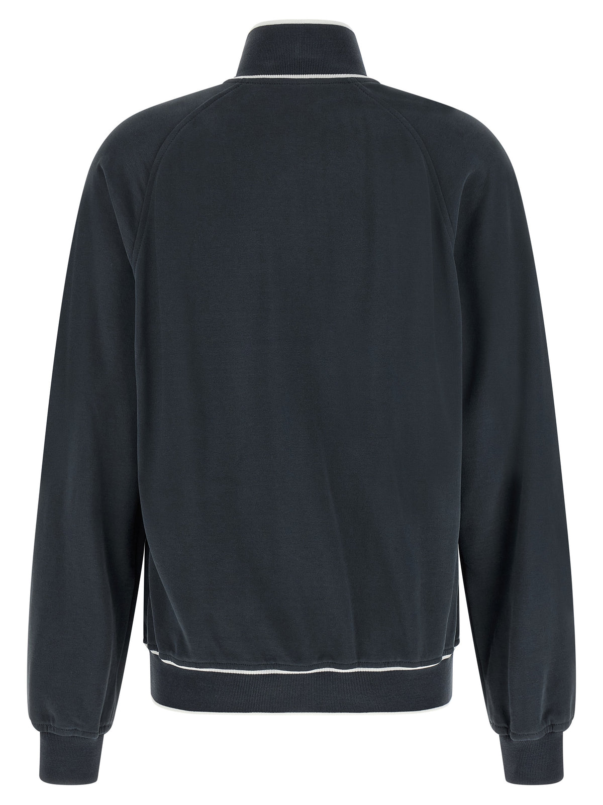 Brunello Cucinelli Blue Cotton Women's Sweatshirt