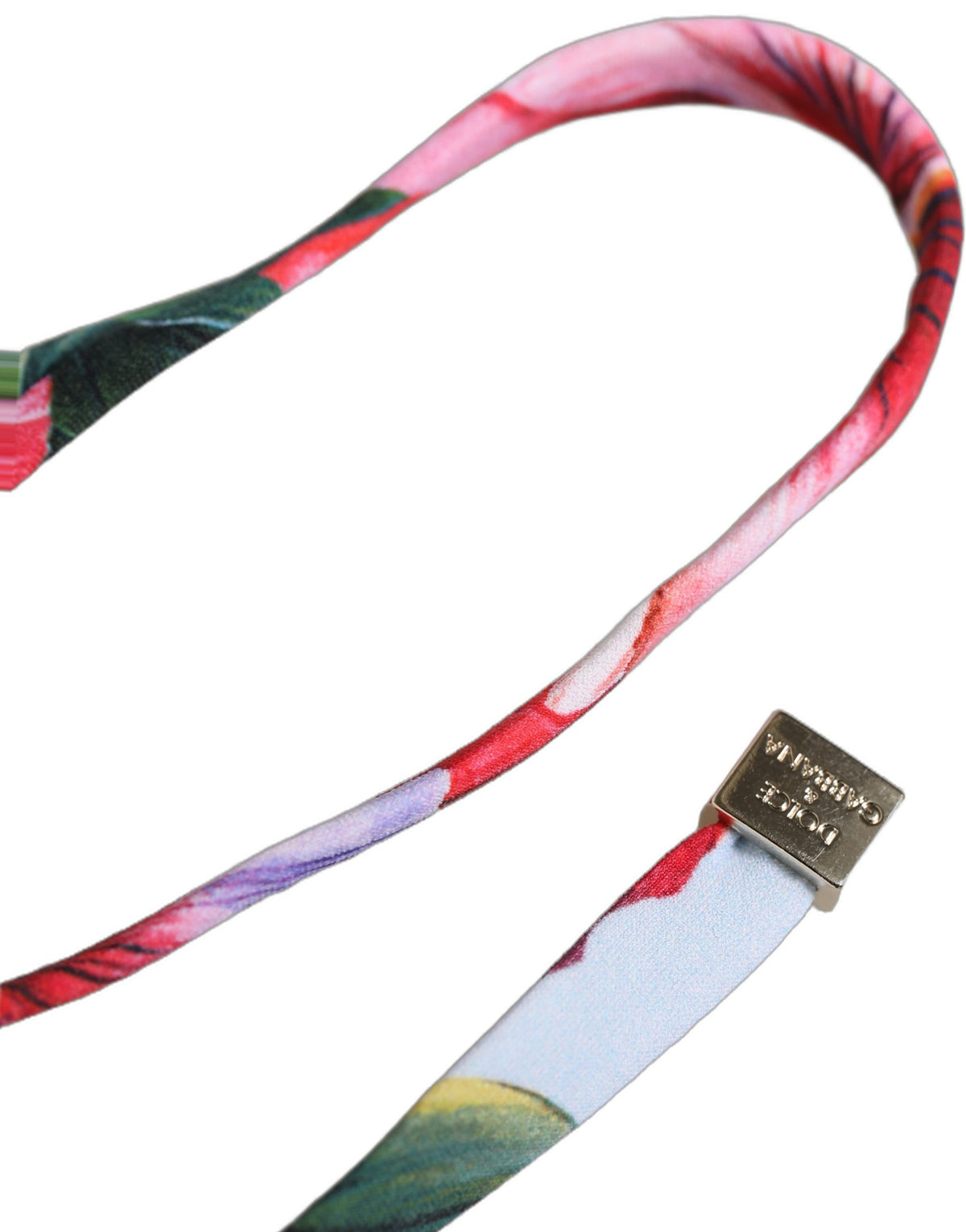 Dolce & Gabbana Multicolor Floral Triangle Beachwear Bikini Women's Top