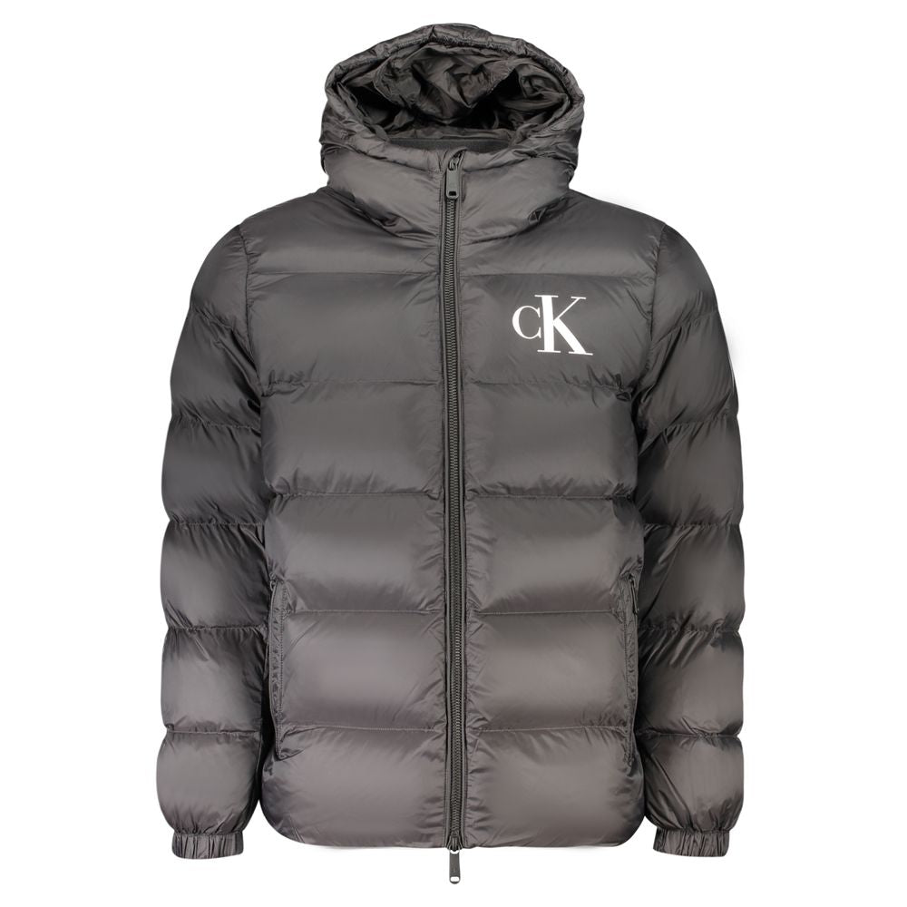Calvin Klein Black Nylon Men's Men's Jacket