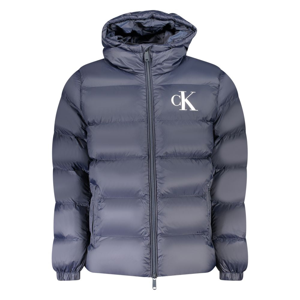 Calvin Klein Blue Nylon Men's Men's Jacket