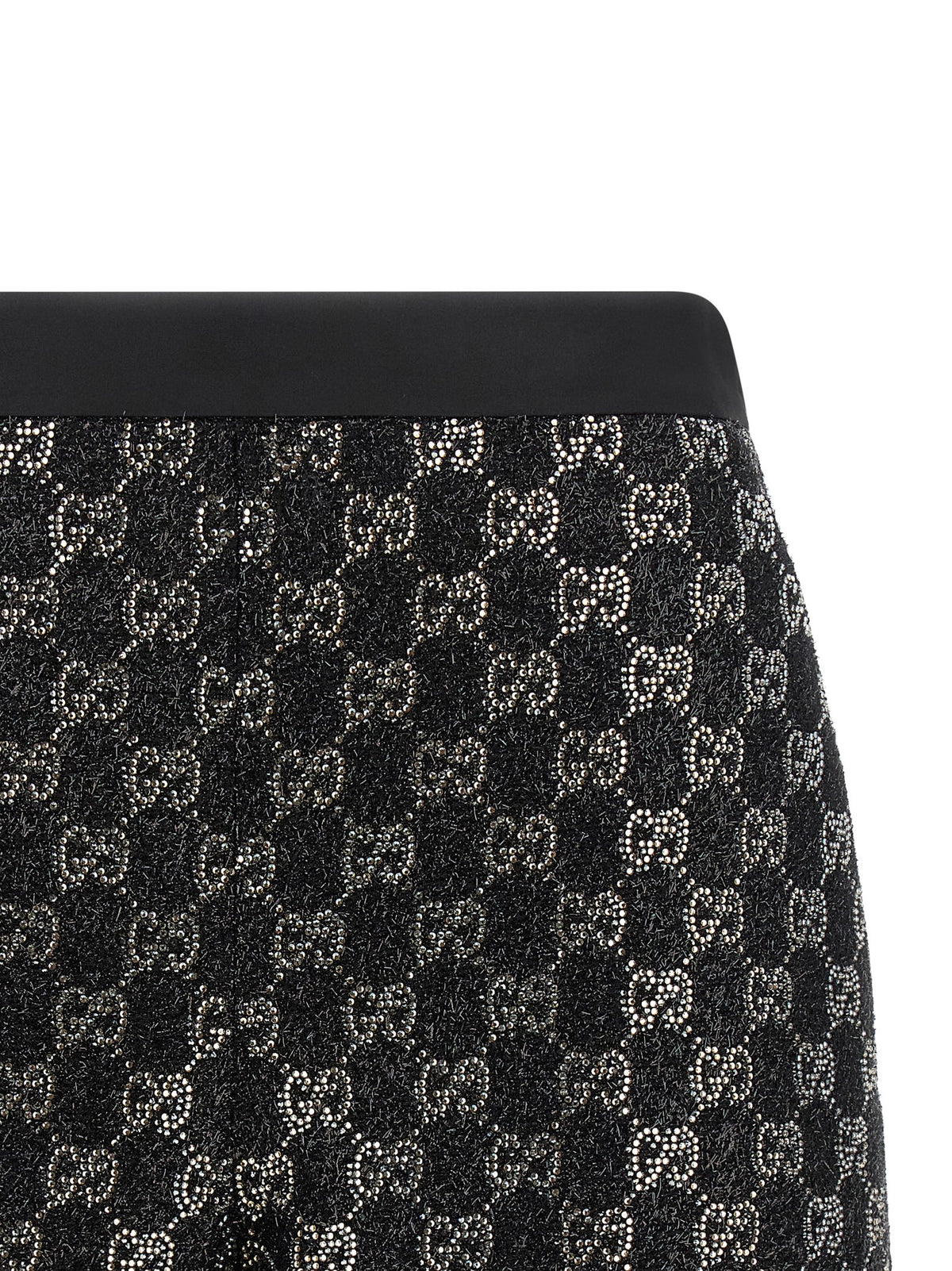 Gucci Black Viscose Bermuda Women's Shorts
