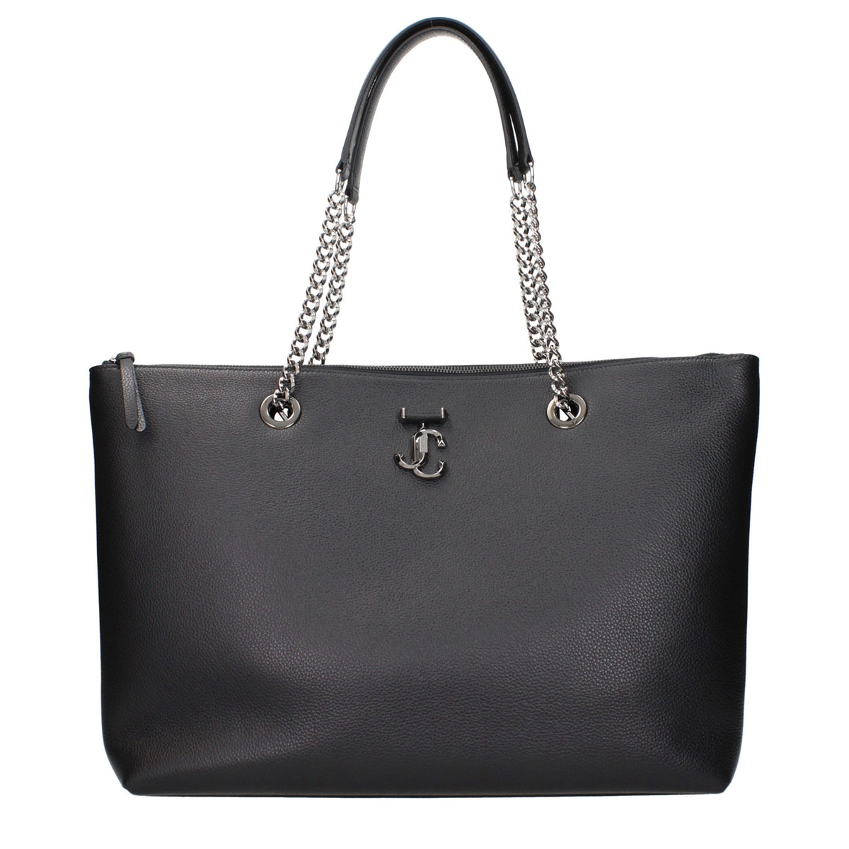 Jimmy Choo Black Leather Shoulder Women's Bag
