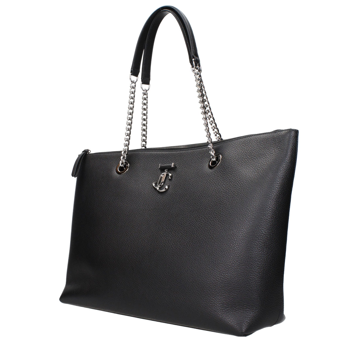 Jimmy Choo Black Leather Shoulder Women's Bag