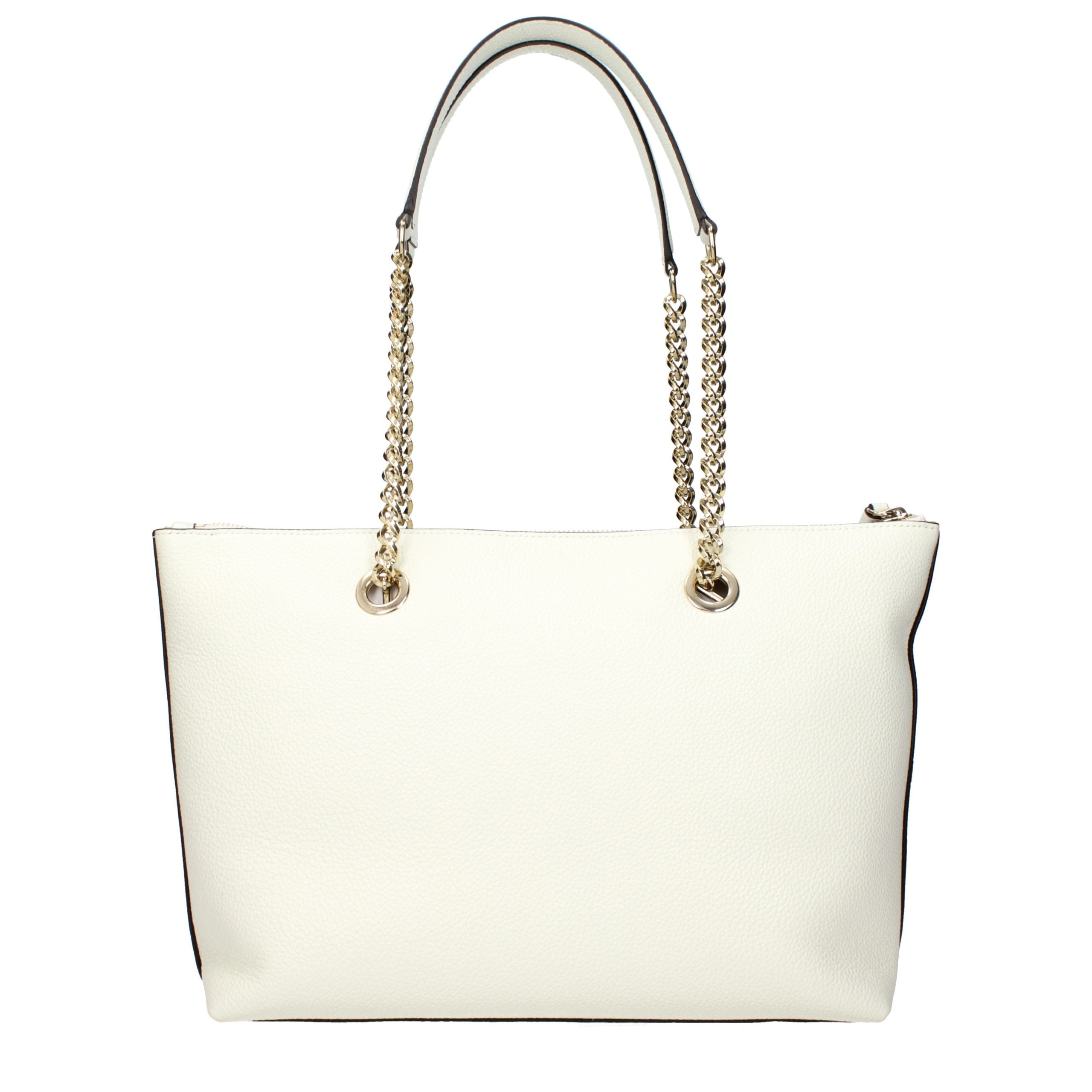 Jimmy Choo White Leather Shoulder Women's Bag