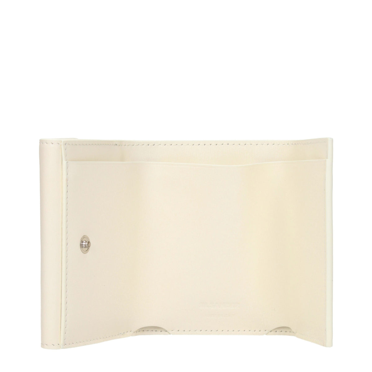 Jil Sander White Leather Women's Wallet