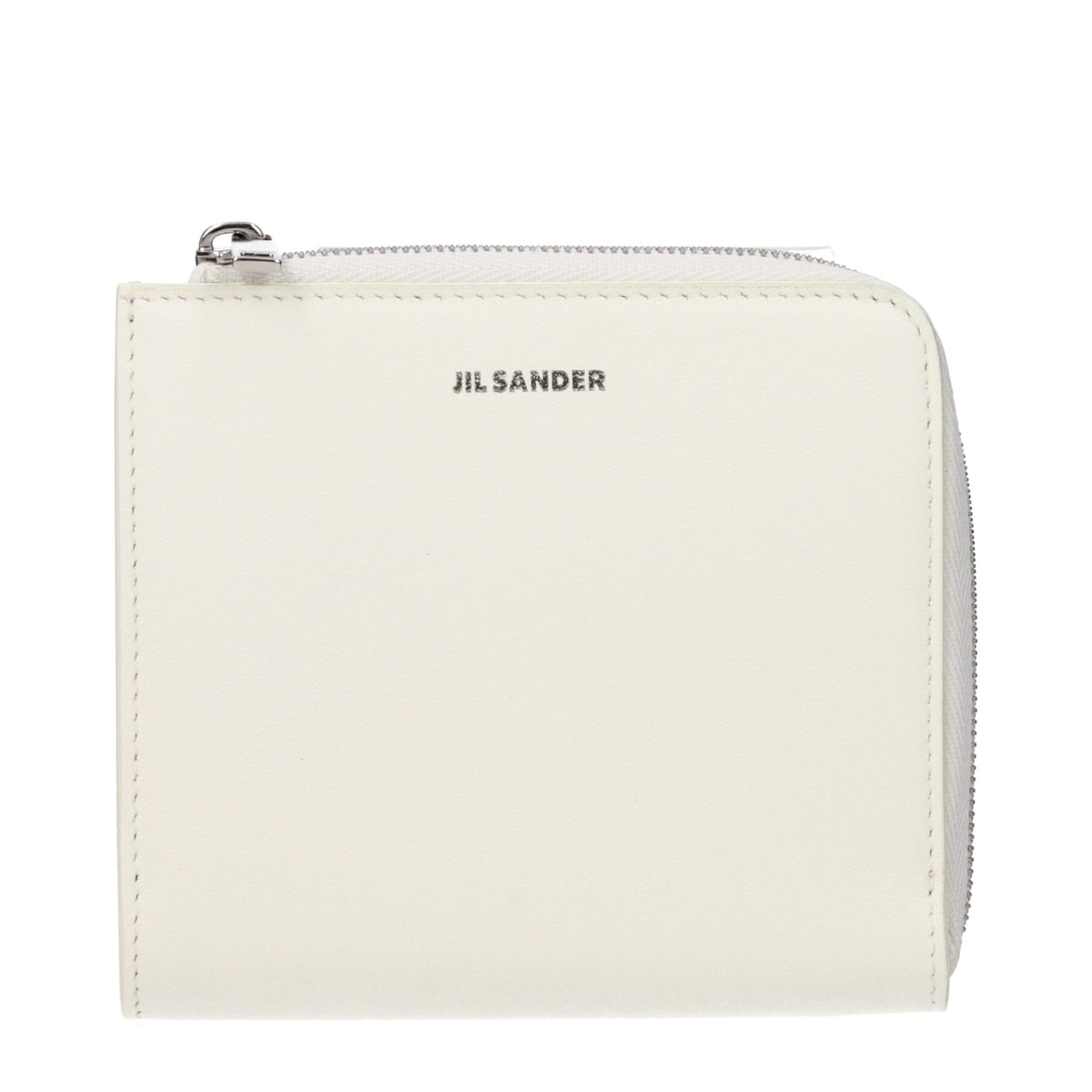 Jil Sander White Leather Women's Wallet