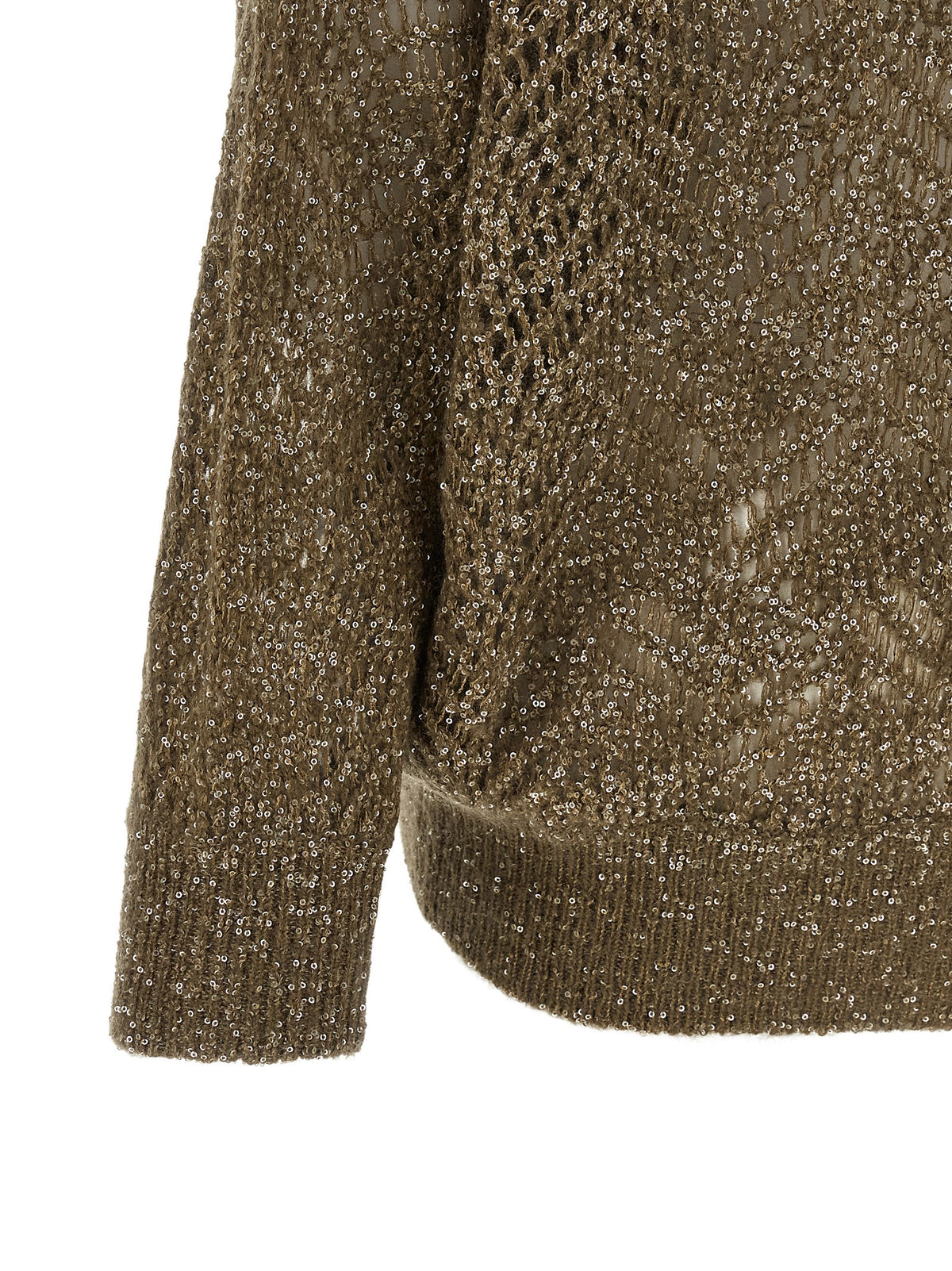 Brunello Cucinelli Brown Polyamide Women's Cardigan