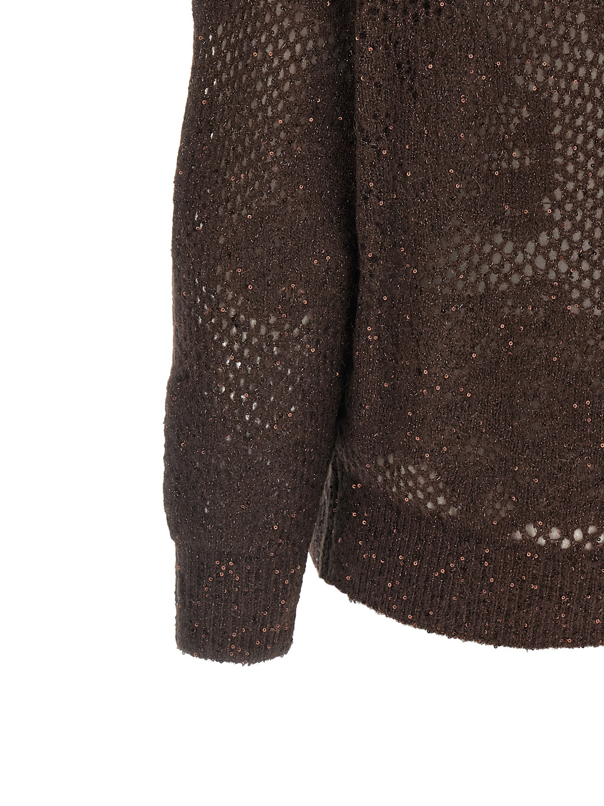 Brunello Cucinelli Brown Nylon Women's Cardigan