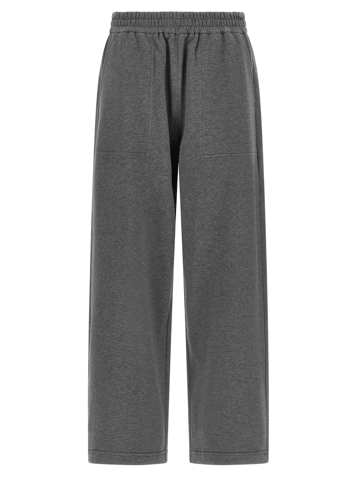Brunello Cucinelli Gray Cotton Joggers (Workout Women's Pants)