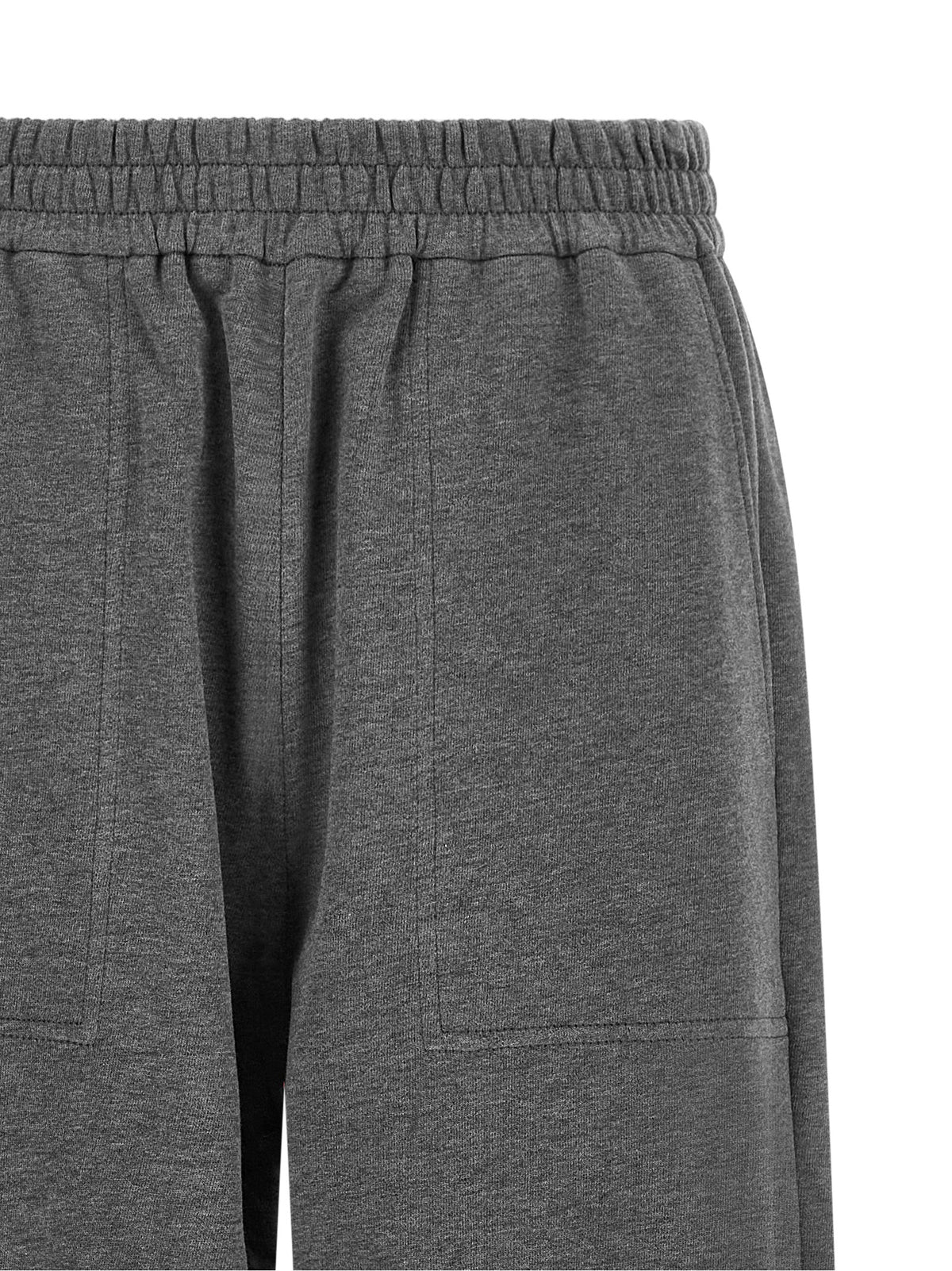 Brunello Cucinelli Gray Cotton Joggers (Workout Women's Pants)