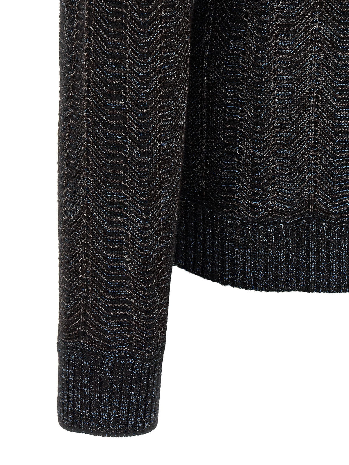 Missoni Blue Viscose Men's Cardigan